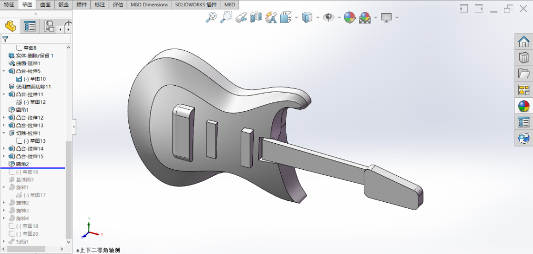 solidworks工程图如何关联新的零件图